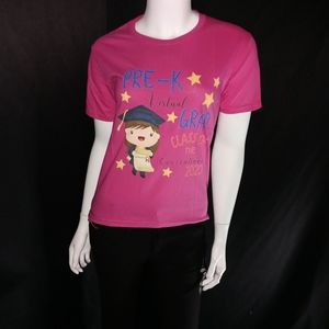 💜Pre-K Virtual Grad💜 Kid's Printed T-Shirt